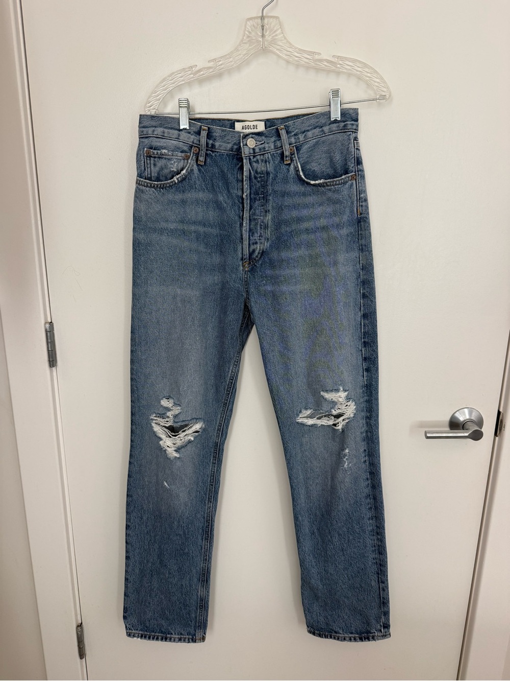 Agolde distressed jeans